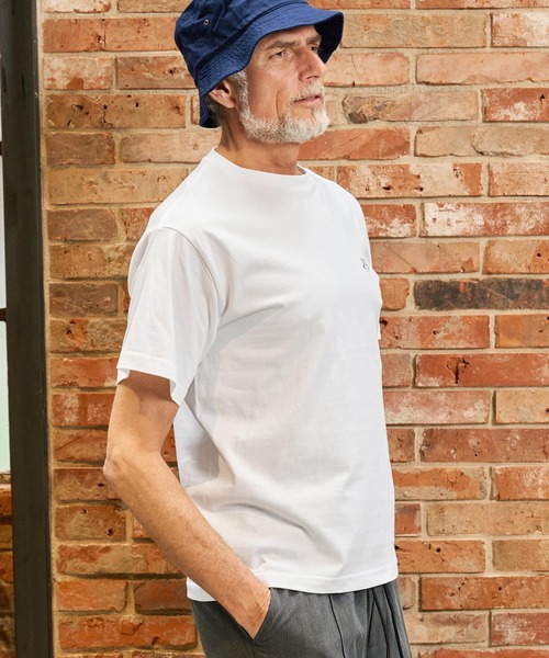 Maison code 13（メゾンコードサーティーン）の「mt10349-fine jersey cut sew Tシャツ(M26S-31)（Tシャツ/カットソー・メンズ・ネイビー/ホワイト/ブラック・S/M/L/XL）」の10枚目の写真