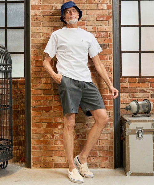 Maison code 13（メゾンコードサーティーン）の「mt10349-fine jersey cut sew Tシャツ(M26S-31)（Tシャツ/カットソー・メンズ・ネイビー/ホワイト/ブラック・S/M/L/XL）」の14枚目の写真