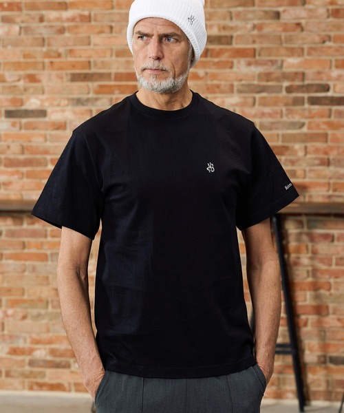 Maison code 13（メゾンコードサーティーン）の「mt10349-fine jersey cut sew Tシャツ(M26S-31)（Tシャツ/カットソー・メンズ・ネイビー/ホワイト/ブラック・S/M/L/XL）」の15枚目の写真