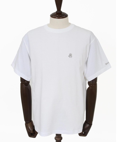 Maison code 13（メゾンコードサーティーン）の「mt10349-fine jersey cut sew Tシャツ(M26S-31)（Tシャツ/カットソー・メンズ・ネイビー/ホワイト/ブラック・S/M/L/XL）」の20枚目の写真