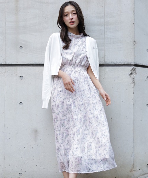JILL by JILLSTUART ぼかしフラワープリントワンピース ぼかしフラワープリントワンピース（ワンピース）｜JILL by JILL