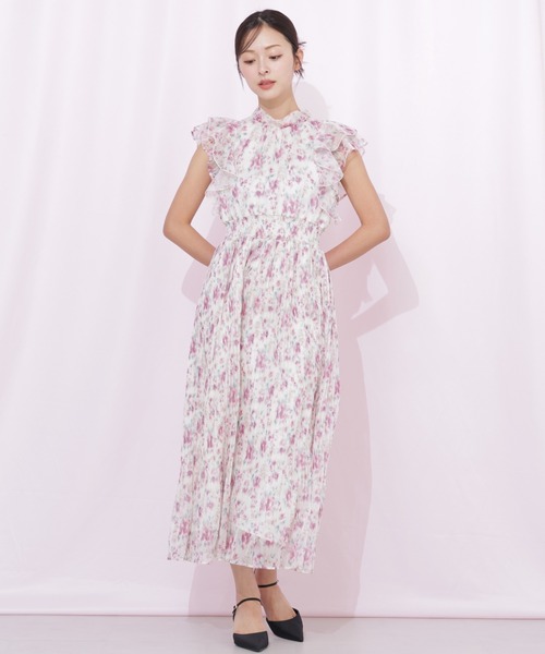 JILL by JILLSTUART ぼかしフラワープリントワンピース ぼかしフラワープリントワンピース（ワンピース）｜JILL by JILL