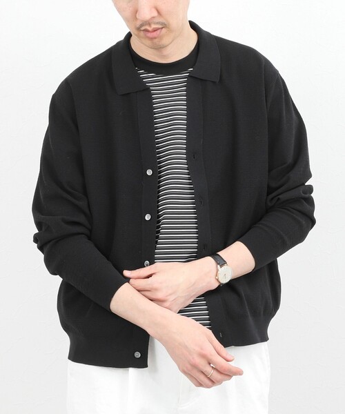 NOLLEY’S（ノーリーズ）の「シルケット加工 ボーダー クルーネックTシャツ 26SS（Tシャツ/カットソー・メンズ・ホワイト系その他/グレー系その他/ブラック系その他・XL/L/M/S）」の17枚目の写真