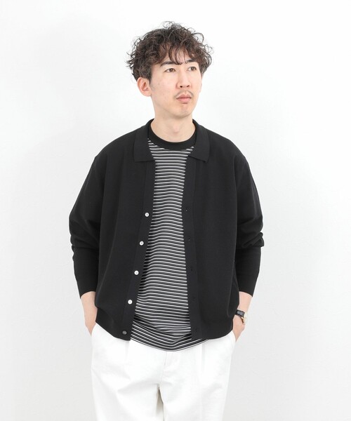 NOLLEY’S（ノーリーズ）の「シルケット加工 ボーダー クルーネックTシャツ 26SS（Tシャツ/カットソー・メンズ・ホワイト系その他/グレー系その他/ブラック系その他・XL/L/M/S）」の20枚目の写真