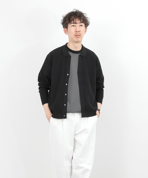 NOLLEY’S（ノーリーズ）の「シルケット加工 ボーダー クルーネックTシャツ 26SS（Tシャツ/カットソー・メンズ・ホワイト系その他/グレー系その他/ブラック系その他・XL/L/M/S）」の22枚目の写真