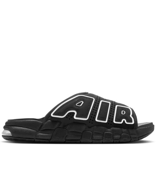 NIKE(ナイキ)の「ナイキ エア モア アップテンポ メンズスライド / Nike Air More Uptempo Men's Slides DV2132-001 Black(サンダル・メンズ・ブラック・25/24/27/26/28/29/30)」の7枚目の写真