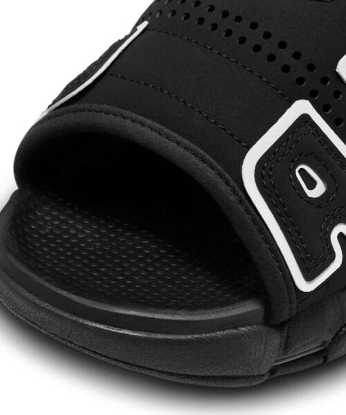 NIKE(ナイキ)の「ナイキ エア モア アップテンポ メンズスライド / Nike Air More Uptempo Men's Slides DV2132-001 Black(サンダル・メンズ・ブラック・25/24/27/26/28/29/30)」の9枚目の写真