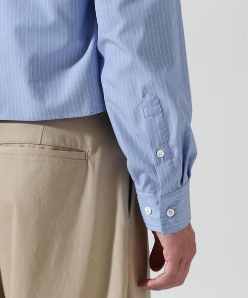 Toironier（トワロニエ）の「Toironier/トワロニエ/STRIPE SHORT SHIRTS（シャツ/ブラウス・メンズ・ホワイト/ブルー・2/1）」の21枚目の写真