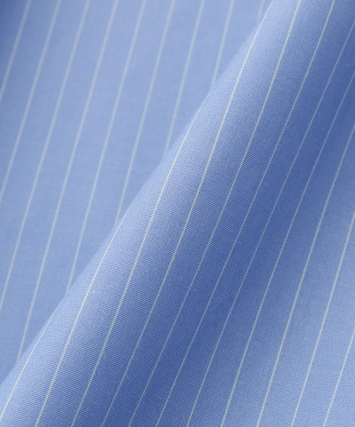Toironier（トワロニエ）の「Toironier/トワロニエ/STRIPE SHORT SHIRTS（シャツ/ブラウス・メンズ・ホワイト/ブルー・2/1）」の4枚目の写真