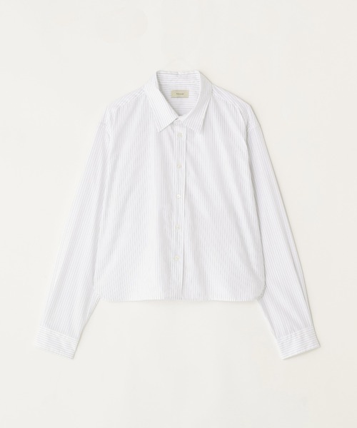 Toironier（トワロニエ）の「Toironier/トワロニエ/STRIPE SHORT SHIRTS（シャツ/ブラウス・メンズ・ホワイト/ブルー・2/1）」の10枚目の写真