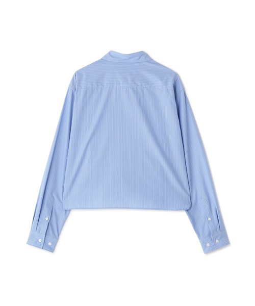 Toironier（トワロニエ）の「Toironier/トワロニエ/STRIPE SHORT SHIRTS（シャツ/ブラウス・メンズ・ホワイト/ブルー・2/1）」の9枚目の写真