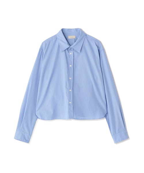 Toironier（トワロニエ）の「Toironier/トワロニエ/STRIPE SHORT SHIRTS（シャツ/ブラウス・メンズ・ホワイト/ブルー・2/1）」の14枚目の写真