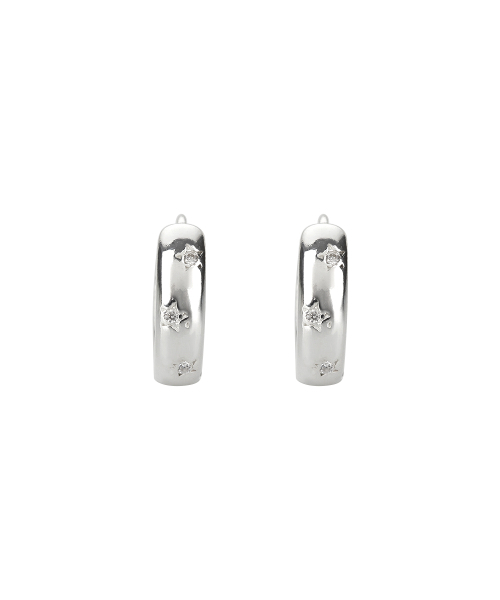 XANADU（ザナドゥ）の「STELLA HOOP EARRING SILVER（ピアス（両耳用）・レディース・その他・FREE）」の3枚目の写真