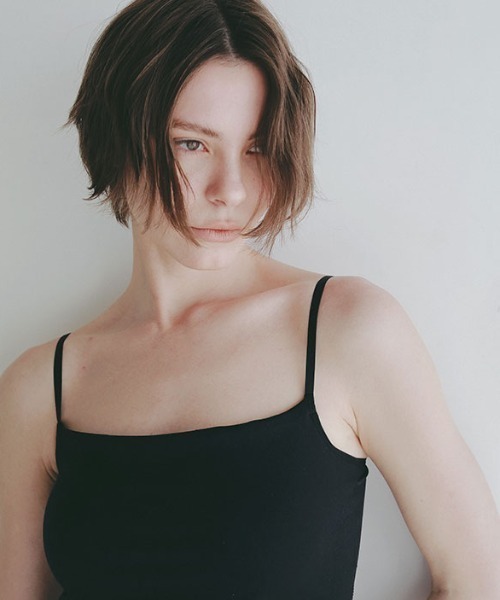 ETRE TOKYO（エトレトウキョウ）の「AMPHI×ETRE TOKYOフィットカップインキャミソール（キャミソール・レディース・ブラック/ベージュ・M/L）」の18枚目の写真