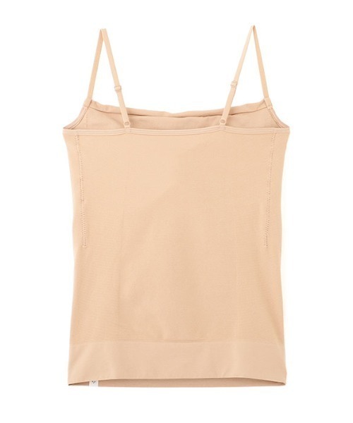 ETRE TOKYO（エトレトウキョウ）の「AMPHI×ETRE TOKYOフィットカップインキャミソール（キャミソール・レディース・ブラック/ベージュ・M/L）」の5枚目の写真