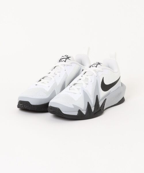 NIKE(ナイキ)の「《NIKE》S.T.ダイナマイト GS(スニーカー・キッズ・ホワイト×ブラック/ブラック×パープル・22.5cm/23.0cm/23.5cm/24.0cm/24.5cm/25.0cm)」の1枚目の写真