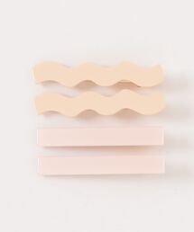 Rylee + Cru（ライリーアンドクルー）の「【RES】【Rylee＋Cru】25AW / Wavy Clip Set（ヘアピン）」