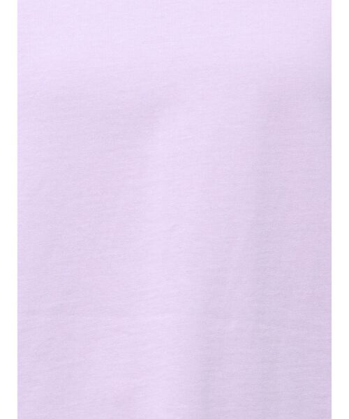 ELENDEEK（エレンディーク）の「TUCK HEM LOOSE CS（Tシャツ/カットソー・レディース・チャコールグレー/オフホワイト/ラベンダー・FREE）」の17枚目の写真