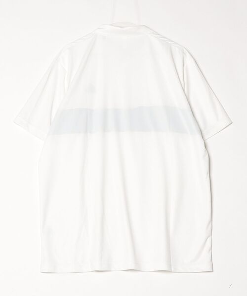 adidas（アディダス）の「アディダス adidas カラーブロックSSシャツ（ポロシャツ・メンズ・ブルー/ネイビー/ホワイト・4L/S/M/L/LL/3L）」の4枚目の写真