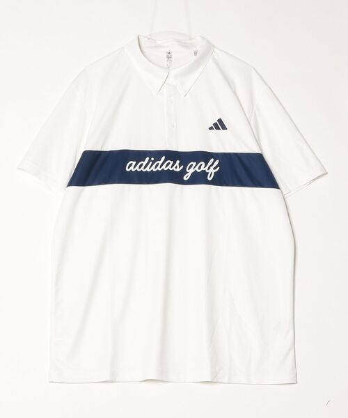 adidas（アディダス）の「アディダス adidas カラーブロックSSシャツ（ポロシャツ・メンズ・ブルー/ネイビー/ホワイト・4L/S/M/L/LL/3L）」の13枚目の写真