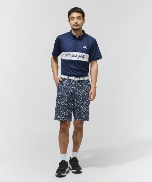 adidas（アディダス）の「アディダス adidas カラーブロックSSシャツ（ポロシャツ・メンズ・ブルー/ネイビー/ホワイト・4L/S/M/L/LL/3L）」の8枚目の写真