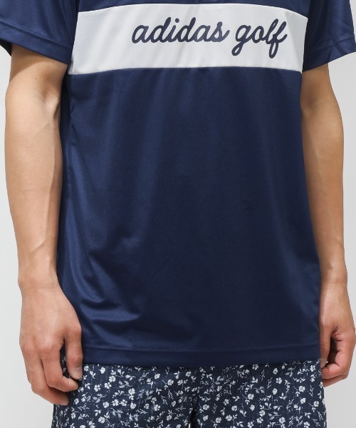 adidas（アディダス）の「アディダス adidas カラーブロックSSシャツ（ポロシャツ・メンズ・ブルー/ネイビー/ホワイト・4L/S/M/L/LL/3L）」の11枚目の写真