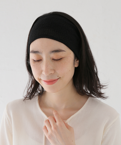IENA(イエナ)の「La Maison de Lyllis/メゾンドリリス LOEN BAND ヘアバンド 2261022(ヘアバンド・レディース・ブラック・FREE)」の5枚目の写真