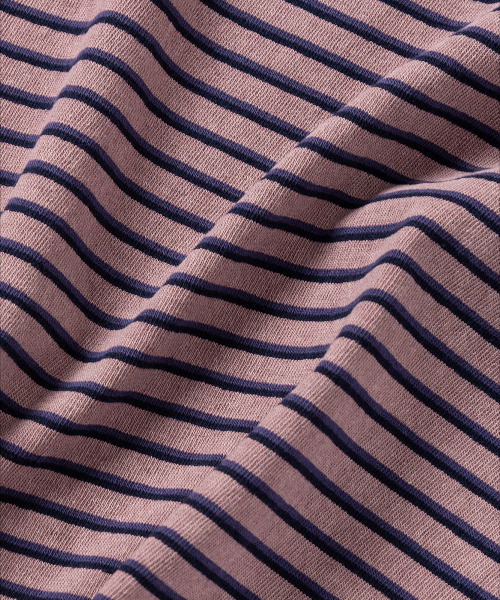 NONBLANK（ノンブランク）の「ウォッシュドポケットストライプTシャツ_PINK（Tシャツ/カットソー・メンズ・ピンク・MEDIUM/LARGE/X-LARGE）」の7枚目の写真