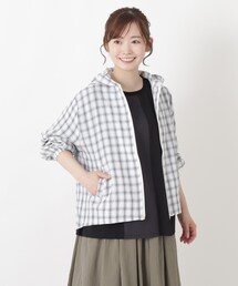 one'sterrace（ワンズテラス）の「先染めサッカーライトアウター（ブルゾン）」