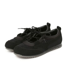 MOONSTAR SKOOLER: JG BALLET レースアップ バレエ スニーカー
