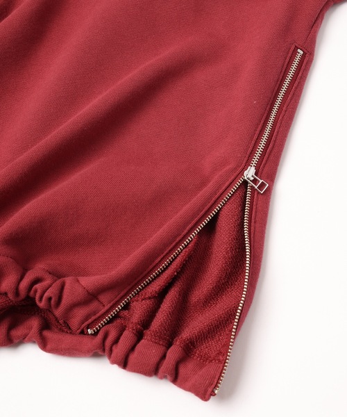 Dulcamara(ドゥルカマラ)の「ハーフZipスウェットPO(スウェット・メンズ・ローズ/ブラック・1/0)」の14枚目の写真