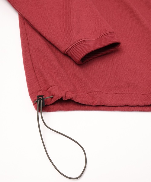 Dulcamara(ドゥルカマラ)の「ハーフZipスウェットPO(スウェット・メンズ・ローズ/ブラック・1/0)」の15枚目の写真