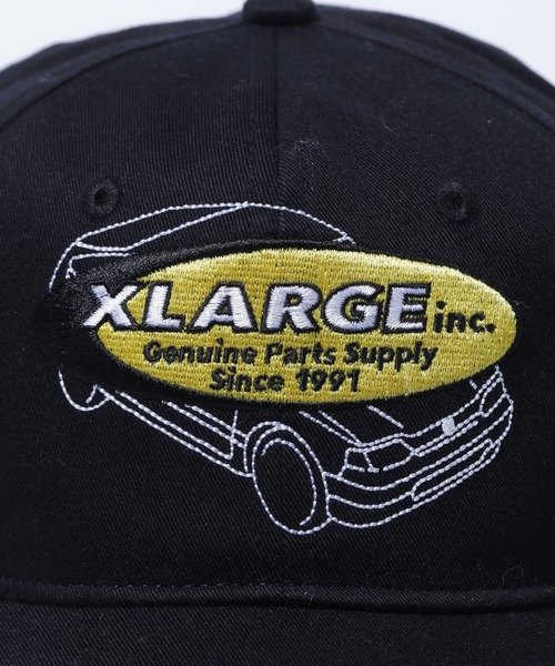 XLARGE(エクストララージ)の「XLARGE×Honda PARTS SUPPLIERS CAP(キャップ・メンズ・ブラック・ONE SIZE)」の3枚目の写真