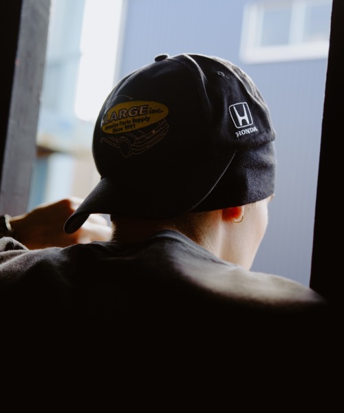 XLARGE(エクストララージ)の「XLARGE×Honda PARTS SUPPLIERS CAP(キャップ・メンズ・ブラック・ONE SIZE)」の5枚目の写真