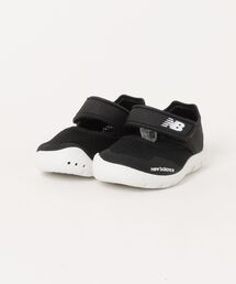NEW BALANCE | new balance ニューバランス I208 ベビーサンダル サマーシューズ 子供靴 水陸両用 ワンベルト I2084FQ ブラック(サンダル)