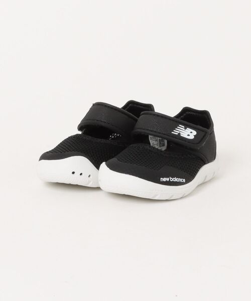 NEW BALANCE(ニューバランス)の「new balance ニューバランス I208 ベビーサンダル サマーシューズ 子供靴 水陸両用 ワンベルト I2084FQ ブラック(サンダル・キッズ・ブラック・12cm/13.0cm/14.0cm/15.0cm/16.0cm)」の1枚目の写真
