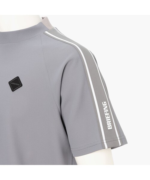 BRIEFING(ブリーフィング)の「【BRIEFING GOLF/ブリーフィングゴルフ】MEN’S LINE HIGHNECK RF(Tシャツ/カットソー・メンズ・ブラック/グレー/ブラウン系その他2/ホワイト/ネイビー・L/M/S)」の8枚目の写真