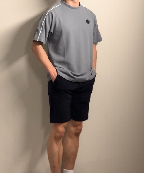 BRIEFING(ブリーフィング)の「【BRIEFING GOLF/ブリーフィングゴルフ】MEN’S LINE HIGHNECK RF(Tシャツ/カットソー・メンズ・ブラック/グレー/ブラウン系その他2/ホワイト/ネイビー・L/M/S/XL)」の3枚目の写真