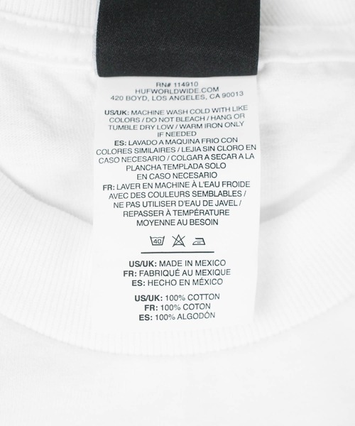 HUF(ハフ)の「【C-HUF4】【HUF/ハフ】MEGABLAST MULTI S/S TEE TS02510(Tシャツ/カットソー・メンズ・ホワイト・XX-LARGE/MEDIUM/SMALL/X-LARGE)」の11枚目の写真