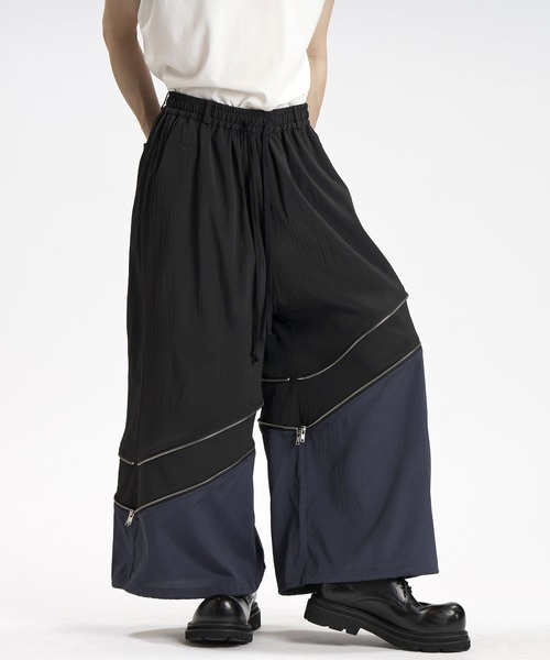 NO ID.(ノーアイディ)の「【NO ID.】2-WAY Cropped Wide Pants / 2ウェイ クロップド ワイド パンツ(その他パンツ・メンズ・グレー/ブラック/その他23・1/2)」の16枚目の写真