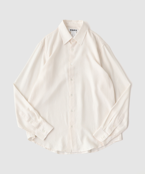 HOPE(ホープ)の「HOPE / ホープ AIR CLEAN SHIRT OFF WHITE(シャツ/ブラウス・メンズ・アイボリー・46)」の1枚目の写真