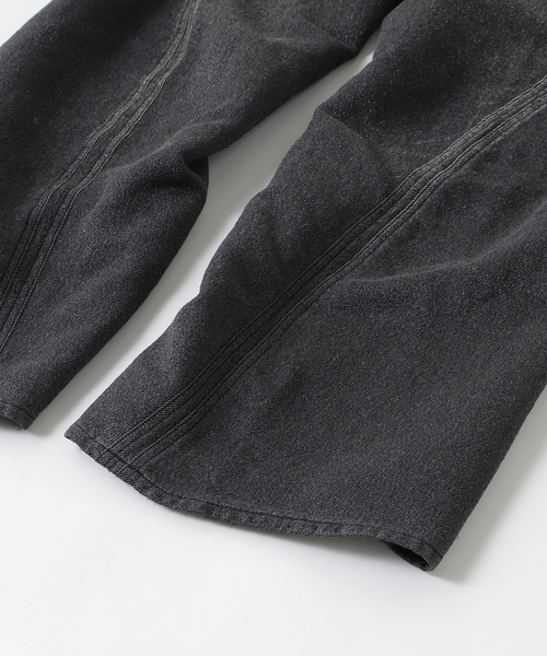 NVRFRGT(ネヴァーフォーゲット)の「NVRFRGT / ネヴァーフォーゲット GLITTER TWILL 3D TWISTED WIDE LE(デニムパンツ・メンズ・ブラック系その他・2/1)」の8枚目の写真