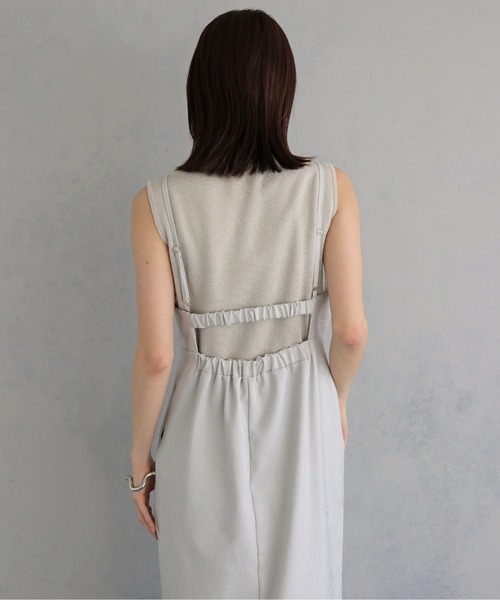 &g'aime(アンジェム)の「【&g'aime 】レースレイヤーワンピース LaceLayerDress(ワンピース・レディース・ブラック/アイボリー・FREE)」の16枚目の写真