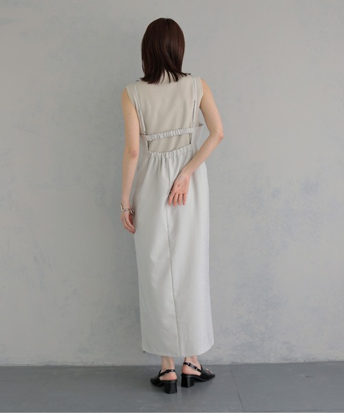 &g'aime(アンジェム)の「【&g'aime 】レースレイヤーワンピース LaceLayerDress(ワンピース・レディース・ブラック/アイボリー・FREE)」の8枚目の写真