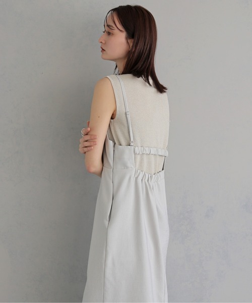 &g'aime(アンジェム)の「【&g'aime 】レースレイヤーワンピース LaceLayerDress(ワンピース・レディース・ブラック/アイボリー・FREE)」の14枚目の写真