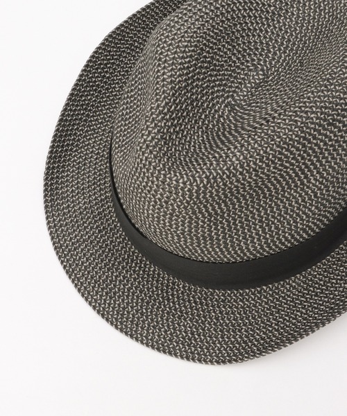 ikka(イッカ)の「MIXブレード中折れハット(ハット・メンズ・ネイビー/ベージュ/ブラック・FREE)」の7枚目の写真