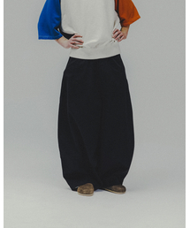 Washed Balloon Pants - Black