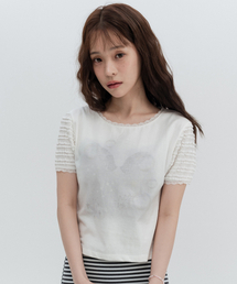 水滴ブラーレースTシャツ