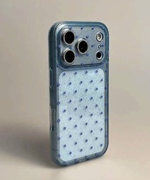セール】リボン柄 クリア マグネット付き MagSafe対応 / スマホカバー
