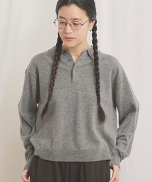 gentle polo knit